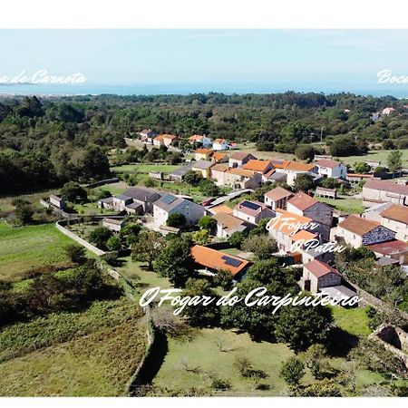 O Fogar Do Carpinteiro Villa Carnota Eksteriør bilde