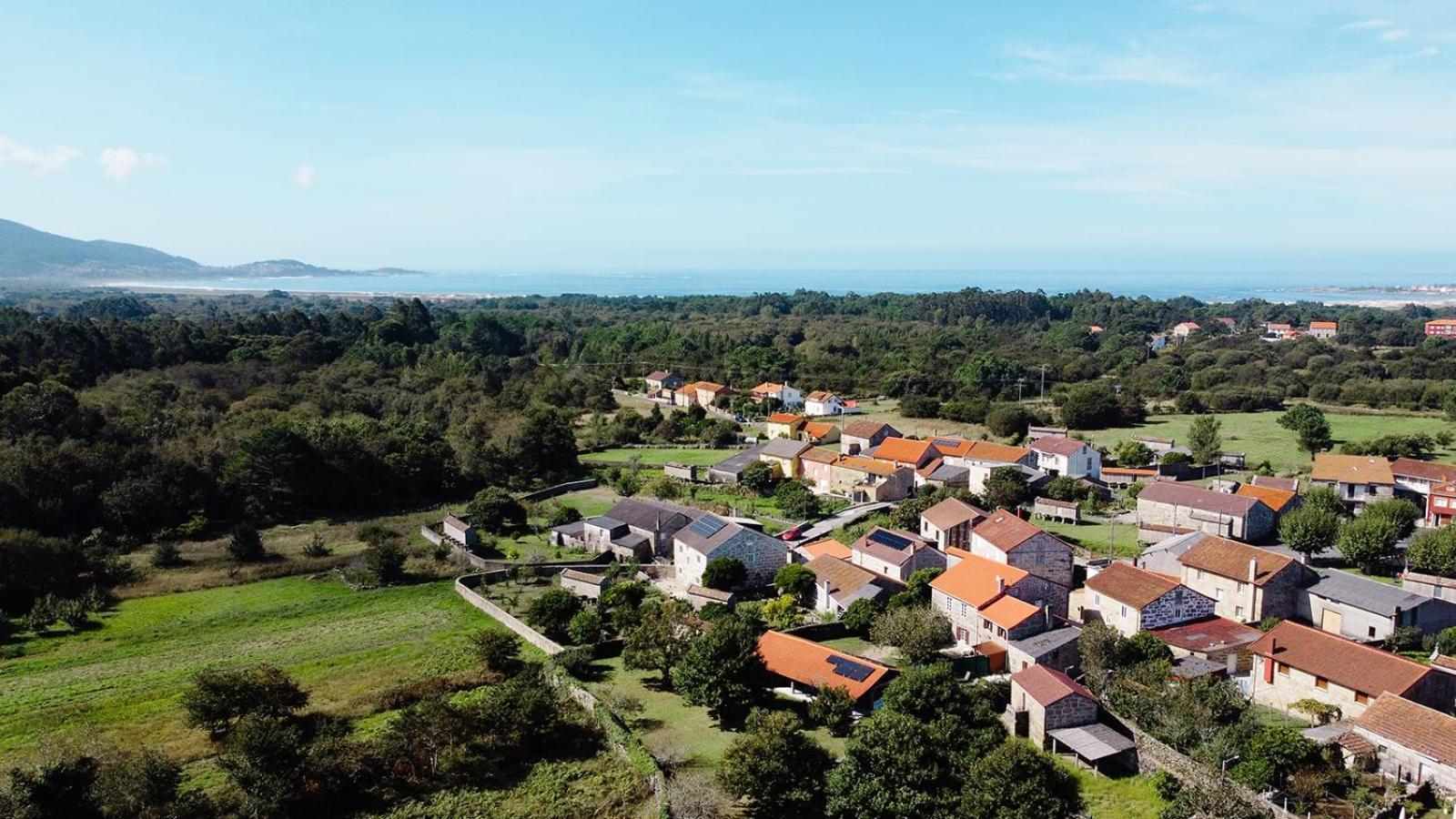 O Fogar Do Carpinteiro Villa Carnota Eksteriør bilde