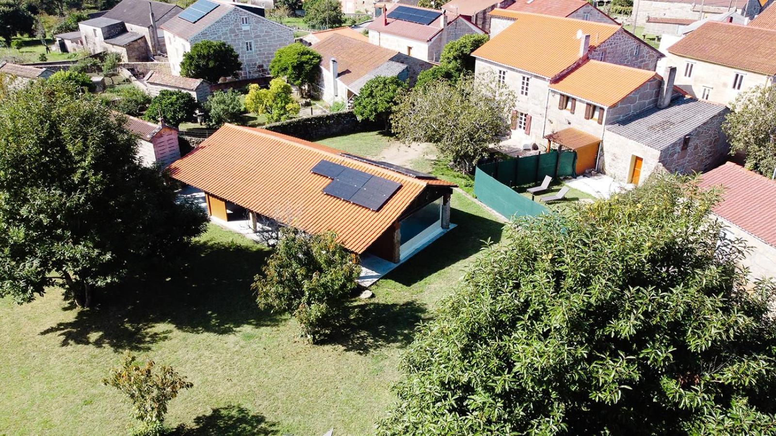 O Fogar Do Carpinteiro Villa Carnota Eksteriør bilde