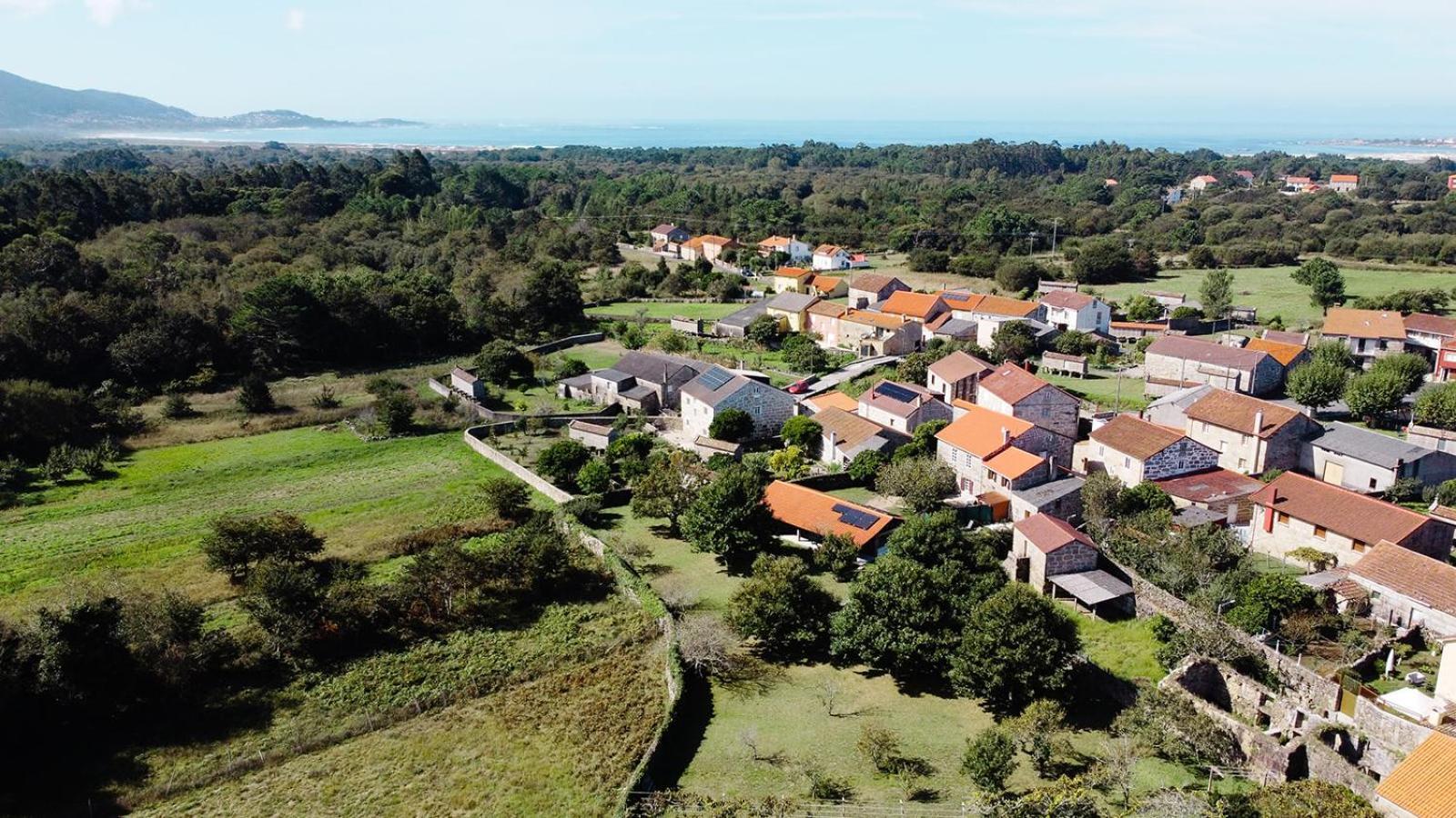 O Fogar Do Carpinteiro Villa Carnota Eksteriør bilde