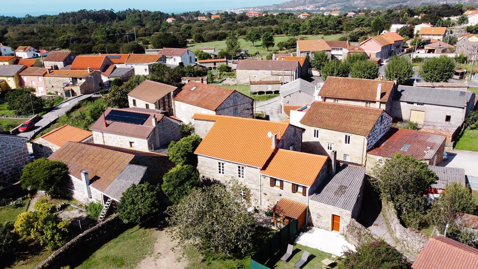 O Fogar Do Carpinteiro Villa Carnota Eksteriør bilde