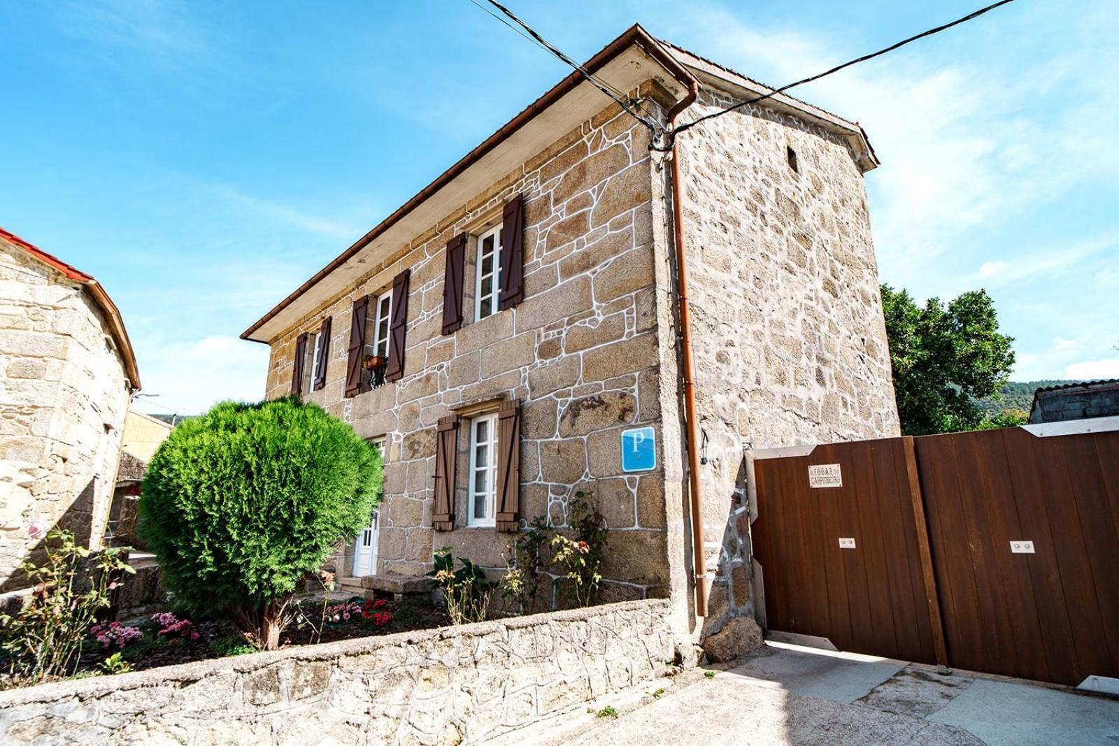 O Fogar Do Carpinteiro Villa Carnota Eksteriør bilde
