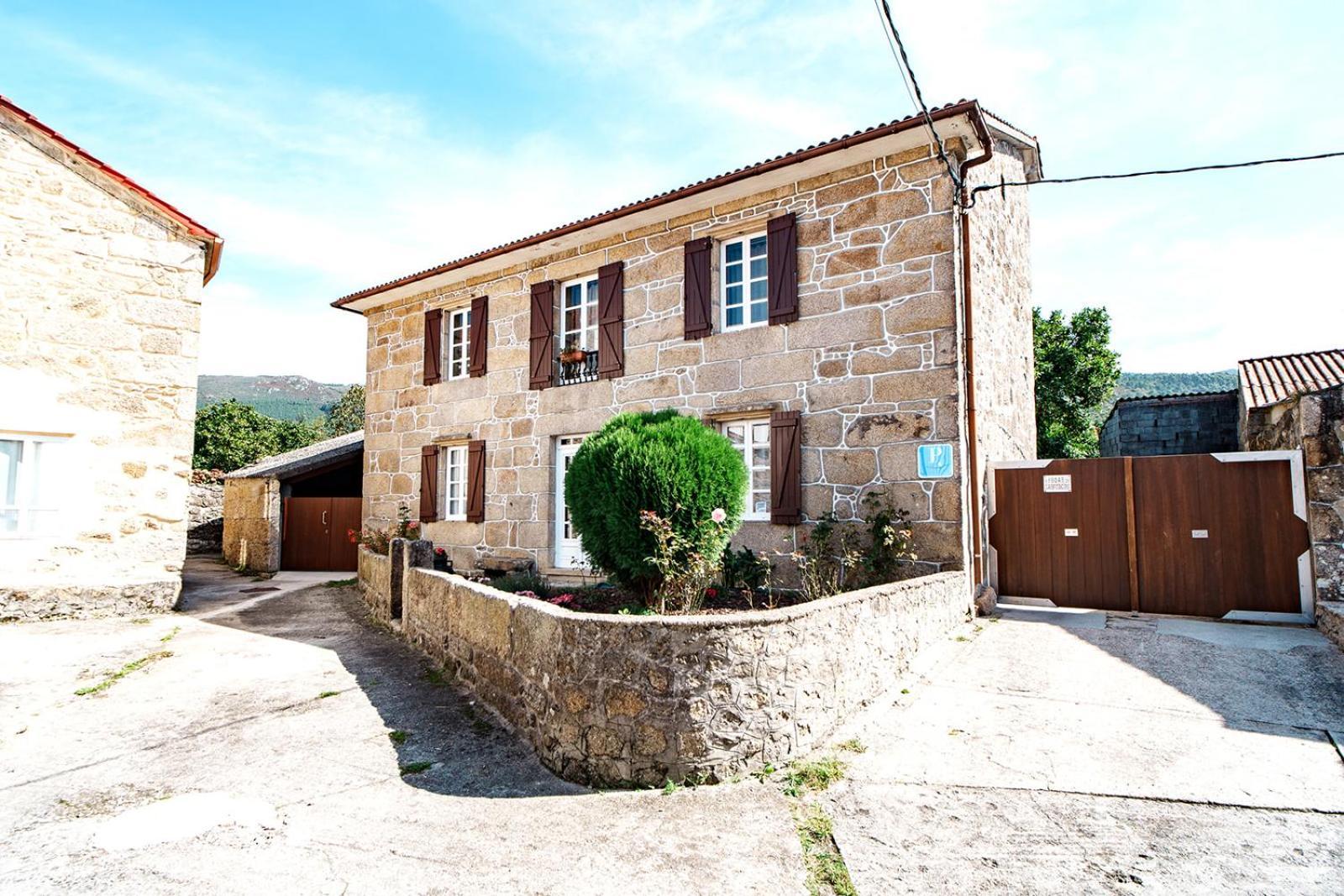 O Fogar Do Carpinteiro Villa Carnota Eksteriør bilde