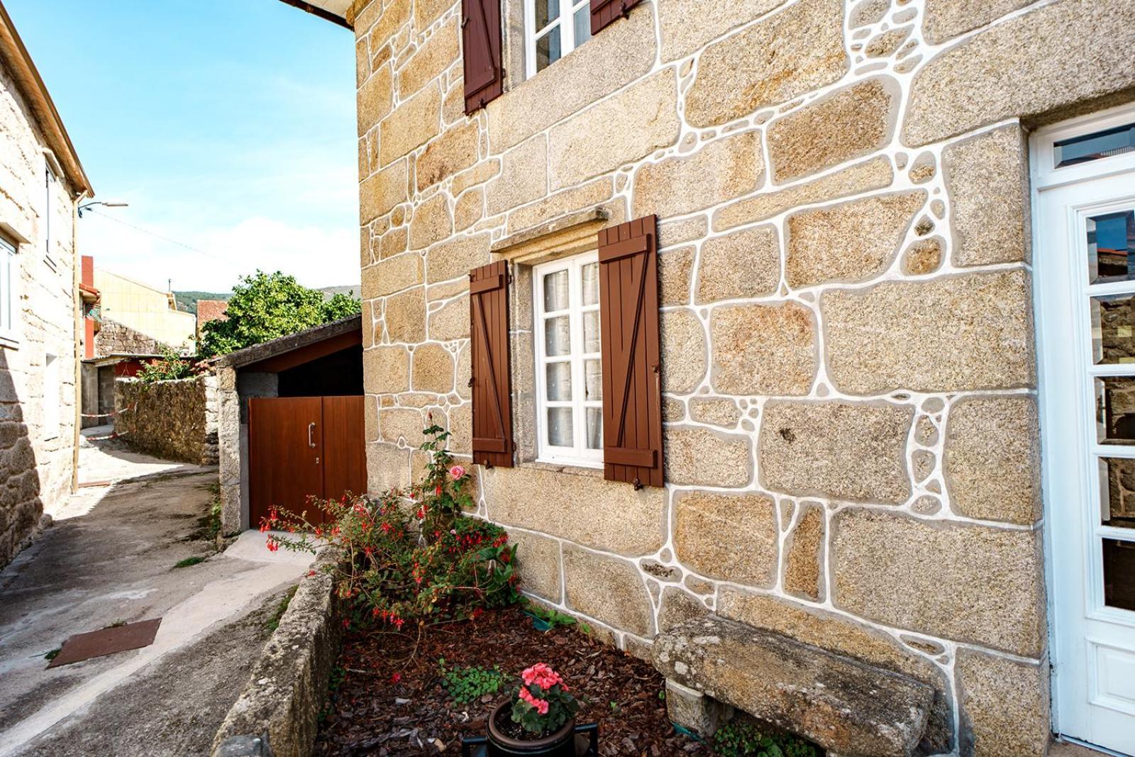 O Fogar Do Carpinteiro Villa Carnota Eksteriør bilde