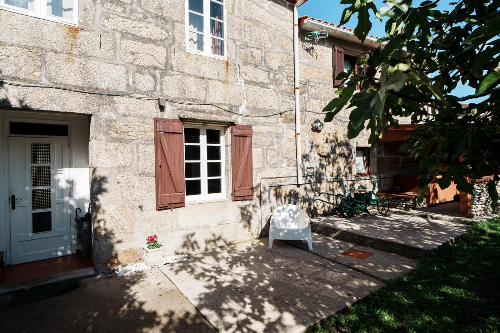 O Fogar Do Carpinteiro Villa Carnota Eksteriør bilde